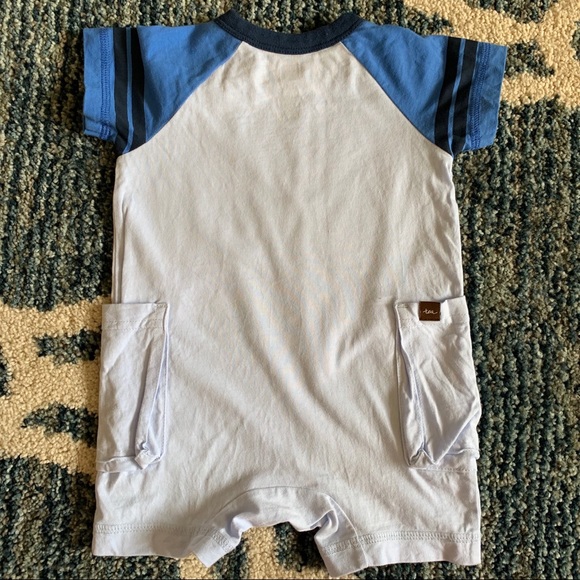 Like new Tea collection 3-6 Mon romper - Picture 2 of 2